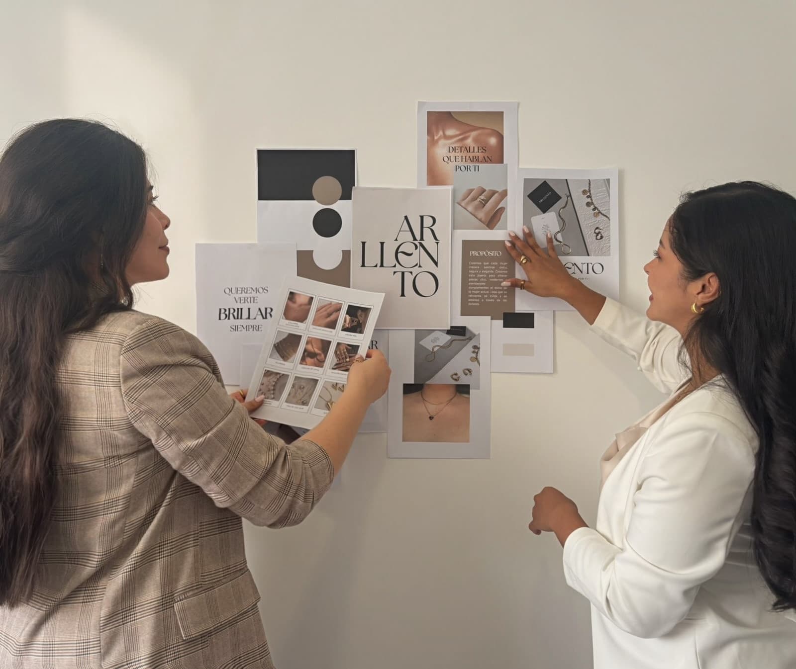 Jazmín Castillo y Michelle Castro, Cofundadoras de ARLLENTO.